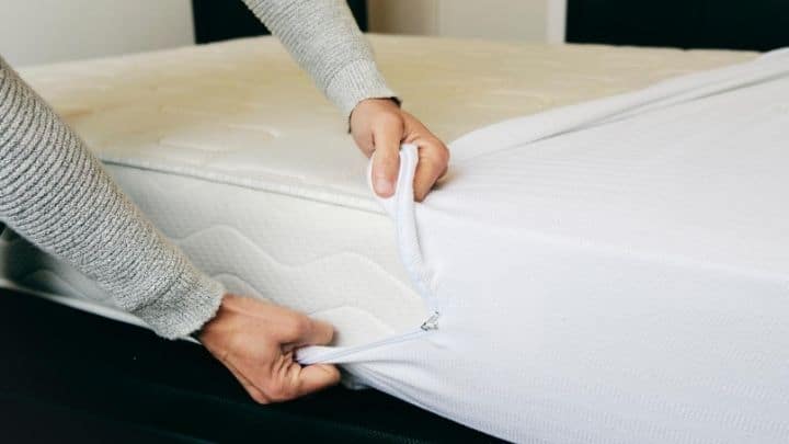 allerease mattress protector installation